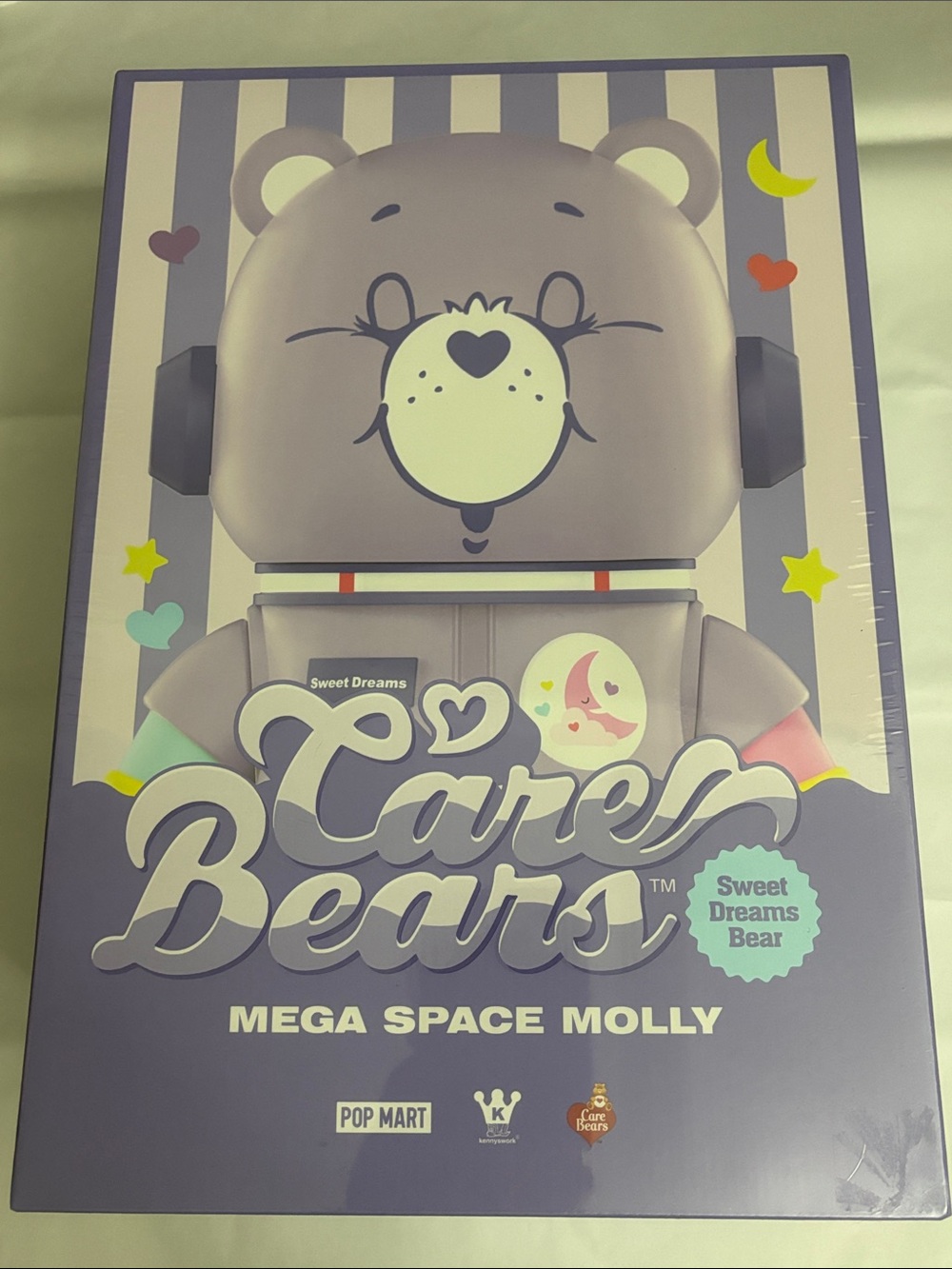 Popmart Care Bears x Mega Space Molly 400% + 100% Sweet Dreams Bear